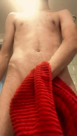 Out of the shower