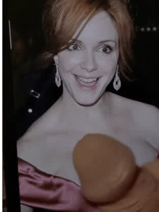 christina hendricks cum tribute clip