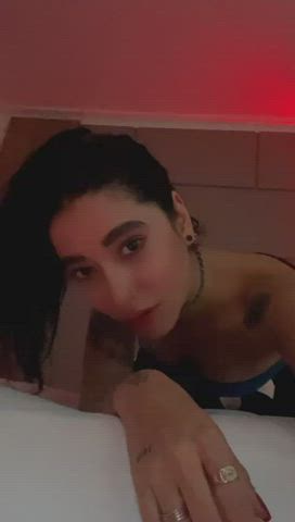 18 years old chaturbate colombian eye contact latina sensual skinny tattoo teen clip