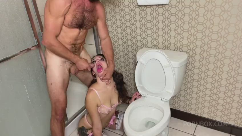 bathroom domination golden shower hardcore pee piss submissive watersports vilevixen