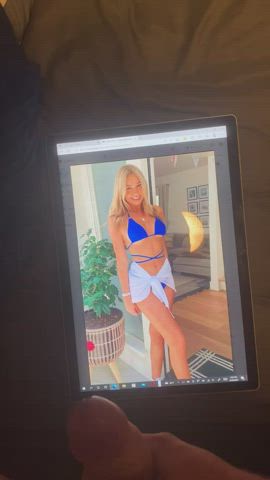 bikini blonde tribute clip