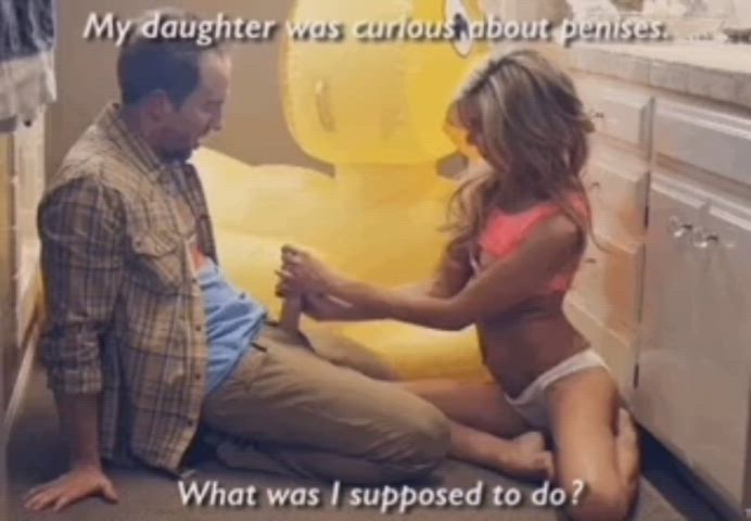 dad daddy daughter taboo clip