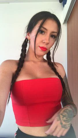 Are you into else big natural Latina boobs?