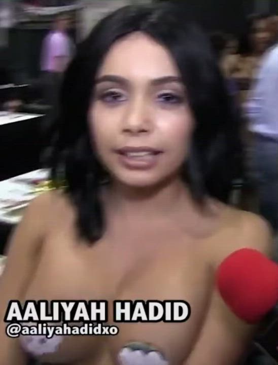 Aaliyah Hadid Big Tits Pretty clip