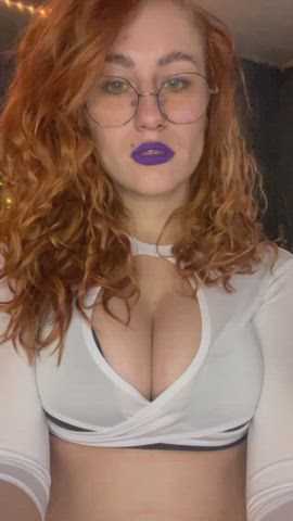 Big Tits Lingerie Redhead