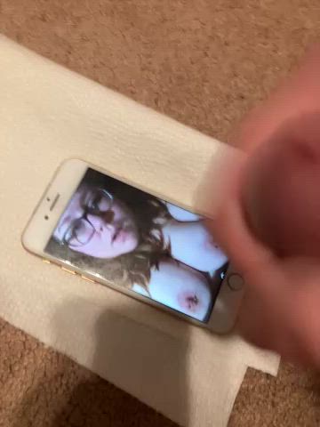 bbw big tits cumshot cute tribute clip