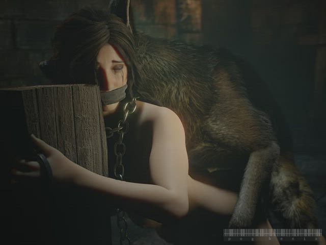 Lara's debut (pog benis) [Tomb Raider]