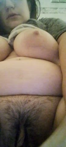 Morning hairy pussy!