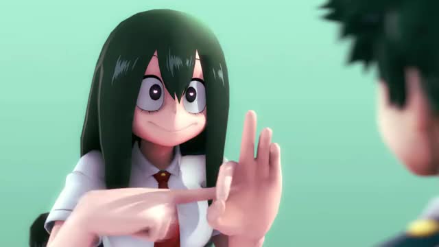 mha tsuyu fingersuggestive 1080