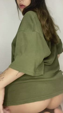 ass big ass brunette latina clip