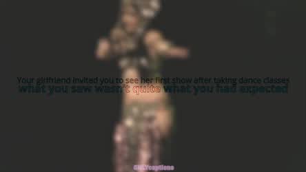 Caption Cuckold Dancing Hotwife Sharing clip