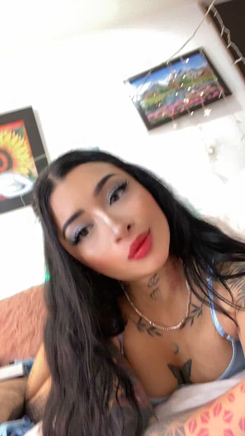 amateur latina onlyfans selfie sensual tattoo tiktok white girl amateur-girls goth-girls