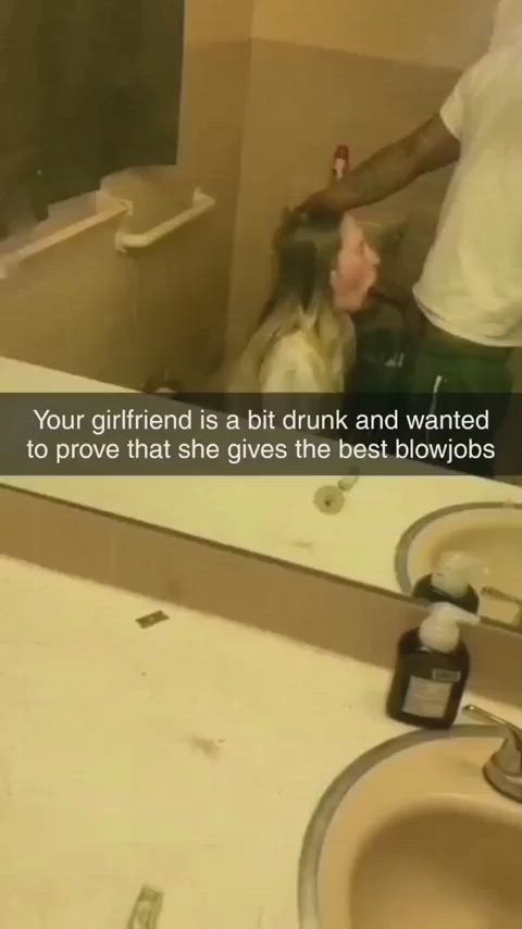 bbc blowjob caption mirror white girl clip