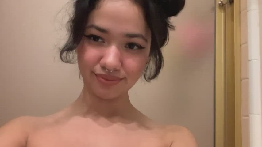 amateur asian big tits boobs brunette cute japanese latina teen clip
