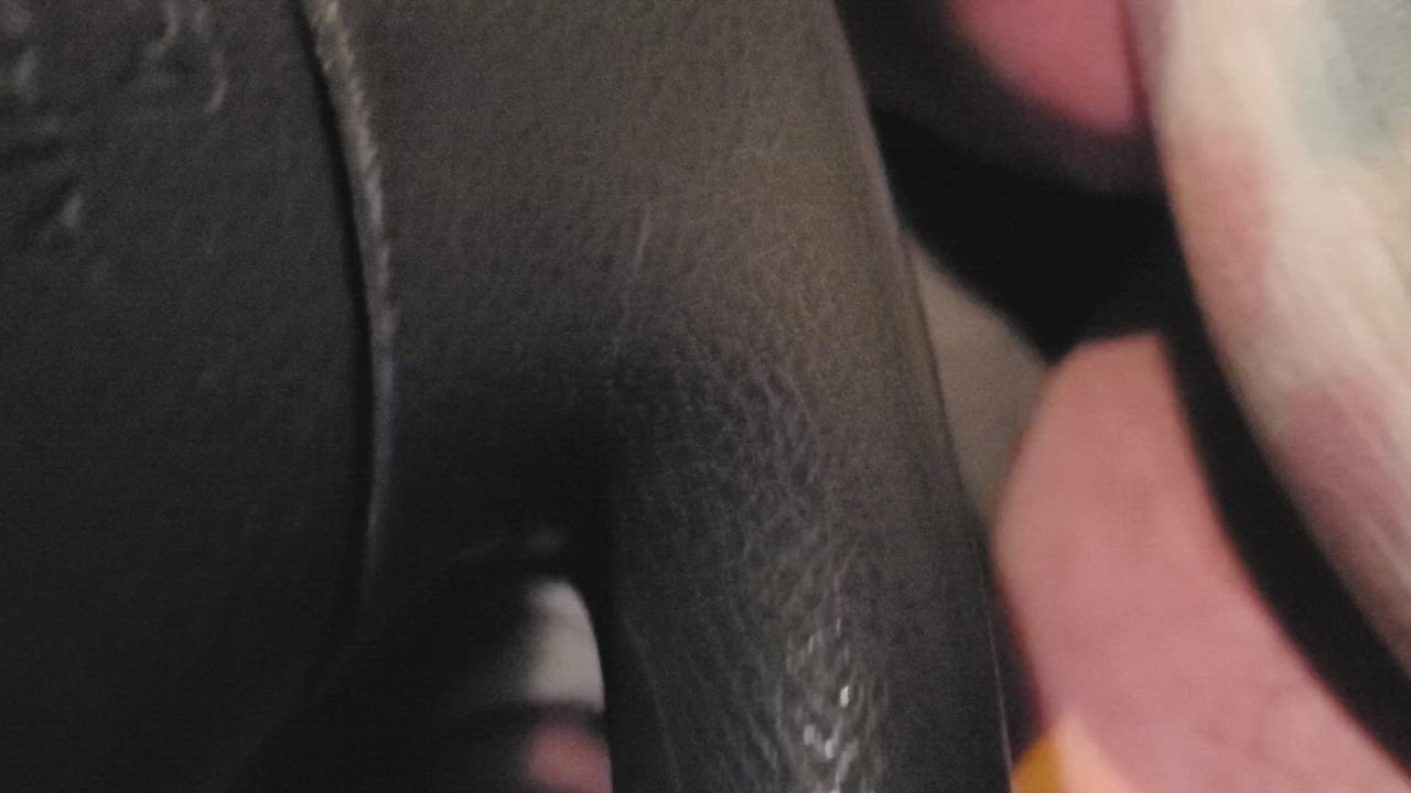 Car FTM Masturbating Public clip