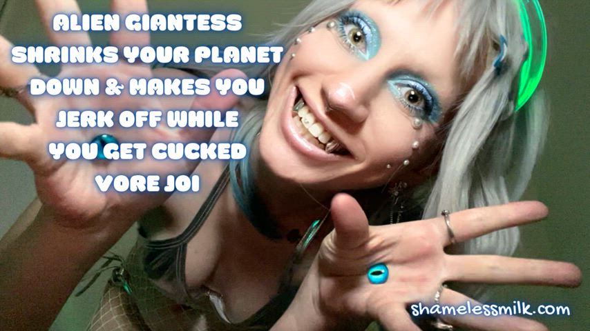 New Alien Giantess Vore JOI tonight 7 pm PST on all of my sites !