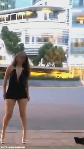 big ass exhibitionist exposed flashing mexican public pussy tits upskirt clip