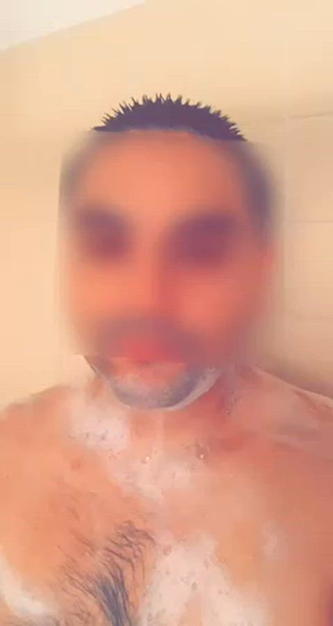 chubby latino shower clip