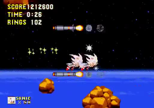Super Sonic vs. Missiles