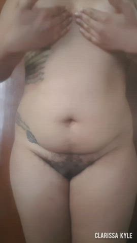 amateur bbw big tits boobs chubby curvy latina natural tits oiled topless clip