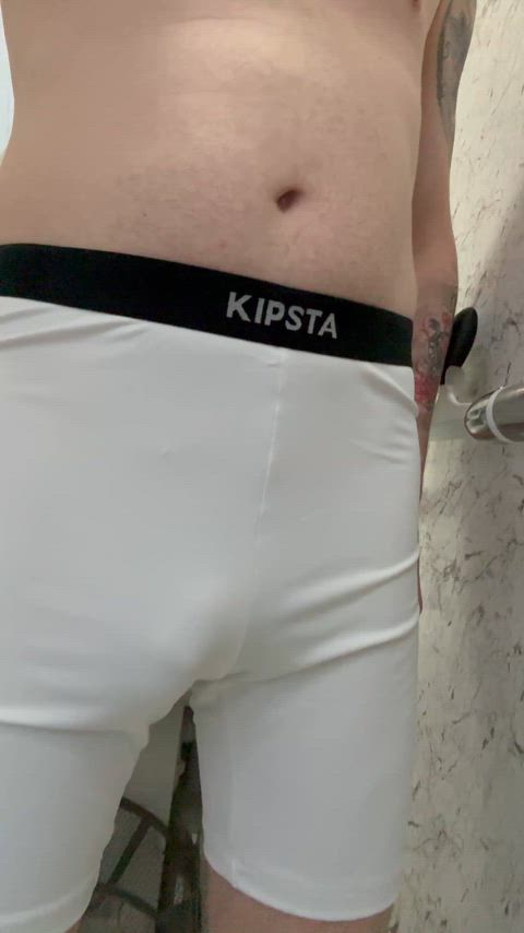 Pissing in my cycling shorts 