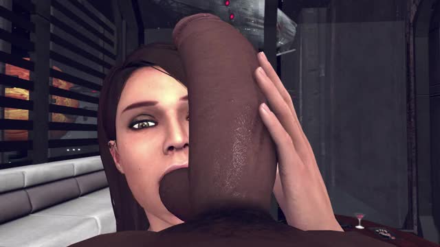400059 - 3D Animated Ashley Williams Mass Effect Sound Source Filmmaker ponkosfm