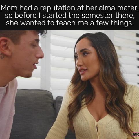 Mommy is the best teacher