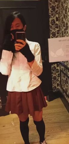 changing room cock cute korean public schoolgirl trans trans woman femboys clip