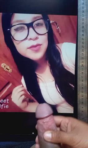 amateur cock cumshot cute facial girlfriend girls glasses hardcore clip