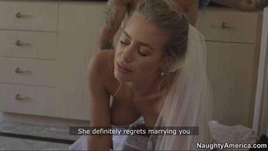 bbc bride caption cheating cuckold doggystyle hotwife humiliation brides clip