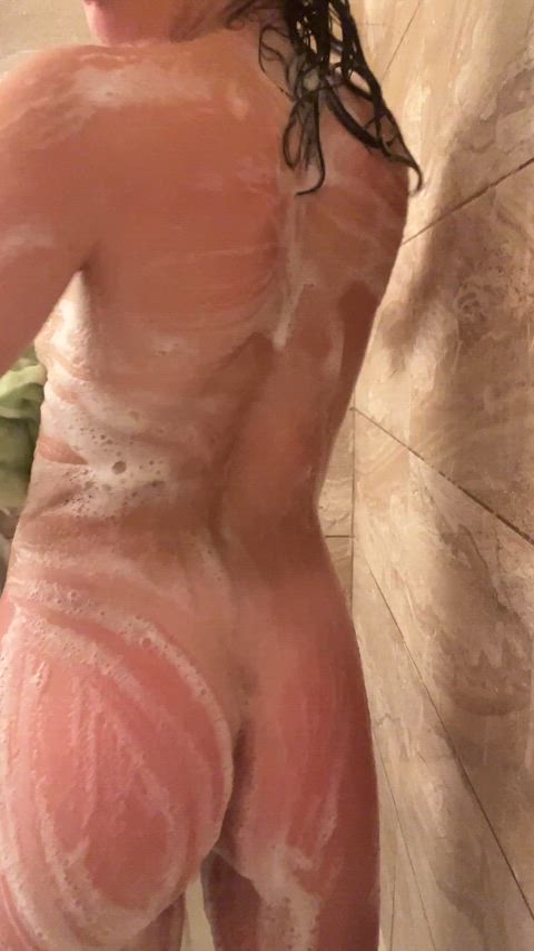 ass shower soapy clip