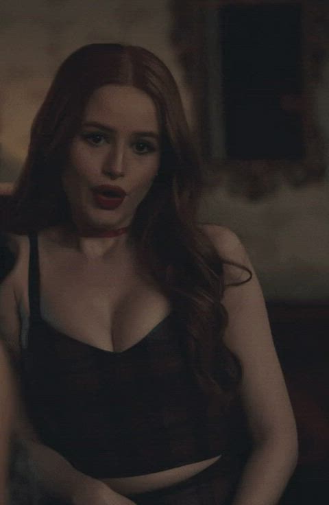 celebrity madelaine petsch redhead clip