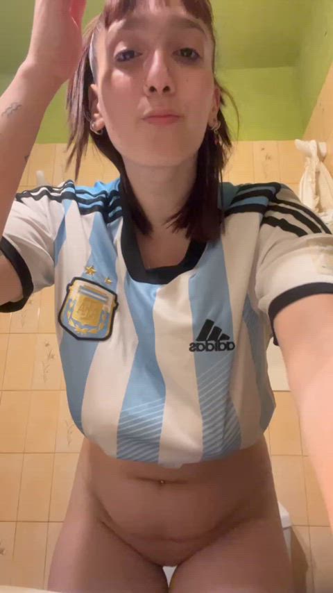 You want an Argentine camgirl with huge natural breasts... I know it's all your life