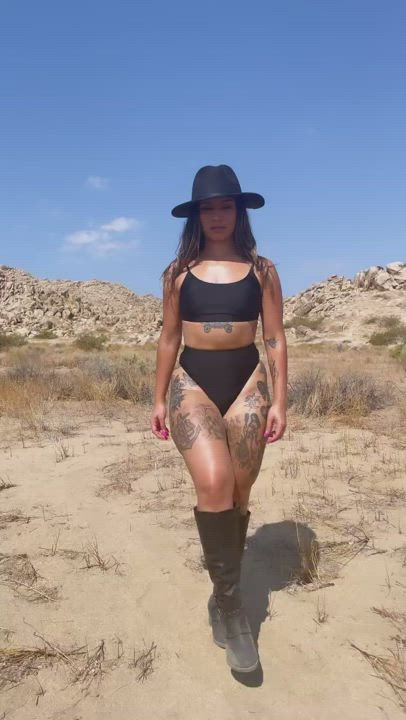Big Ass Boots Booty Latina Tattoo Thick clip