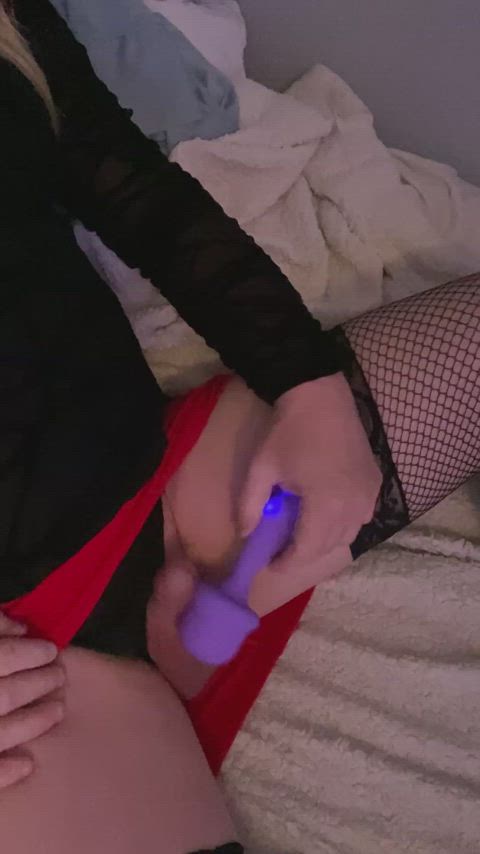 crossdressing magic wand small dick clip