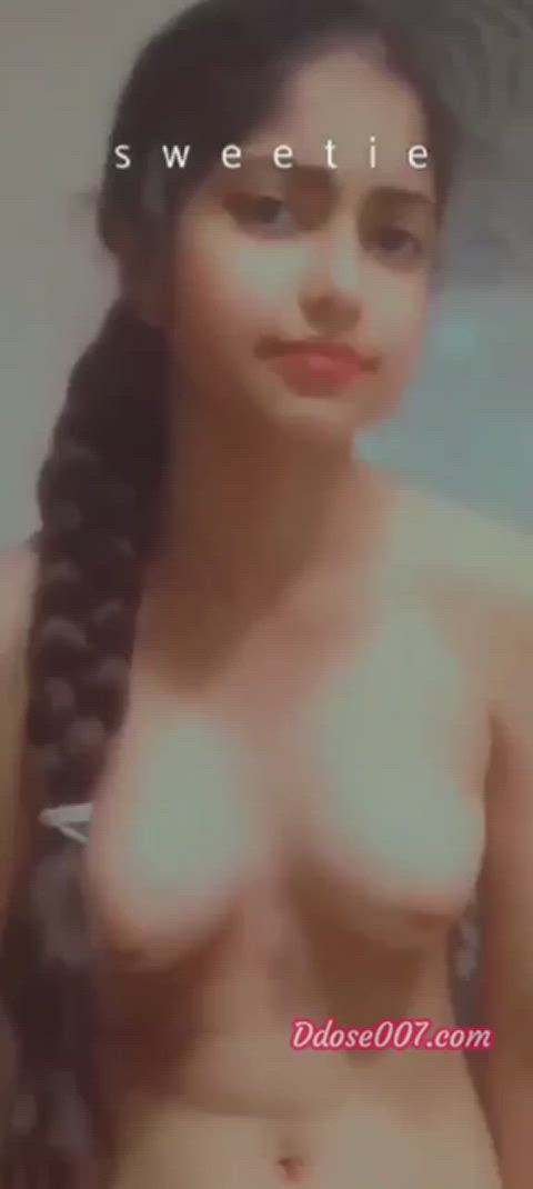 18 years old bathroom cute desi petite selfie small nipples clip