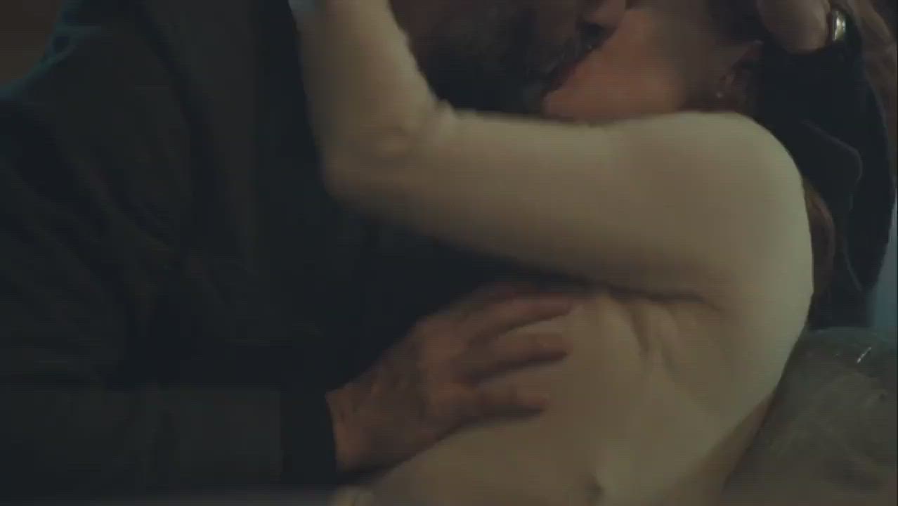 Couch Sex Jessica Chastain Pawg Redhead clip