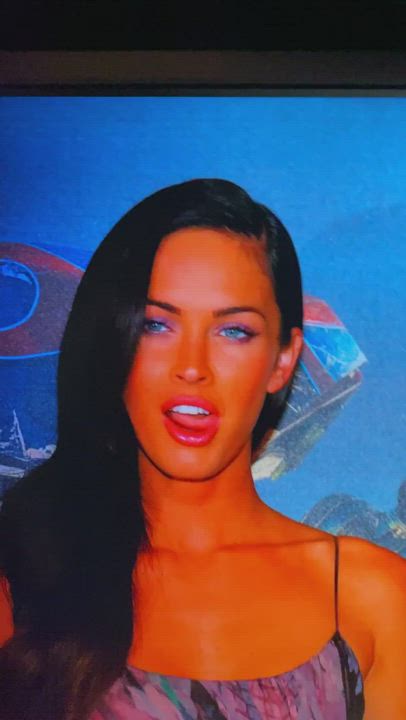 👉Megan Fox👈💦Cum Tribute #1💦Splattered (older tribute)