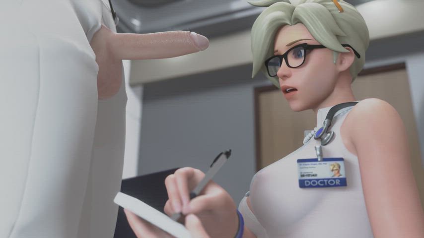 animation handjob nurse clip