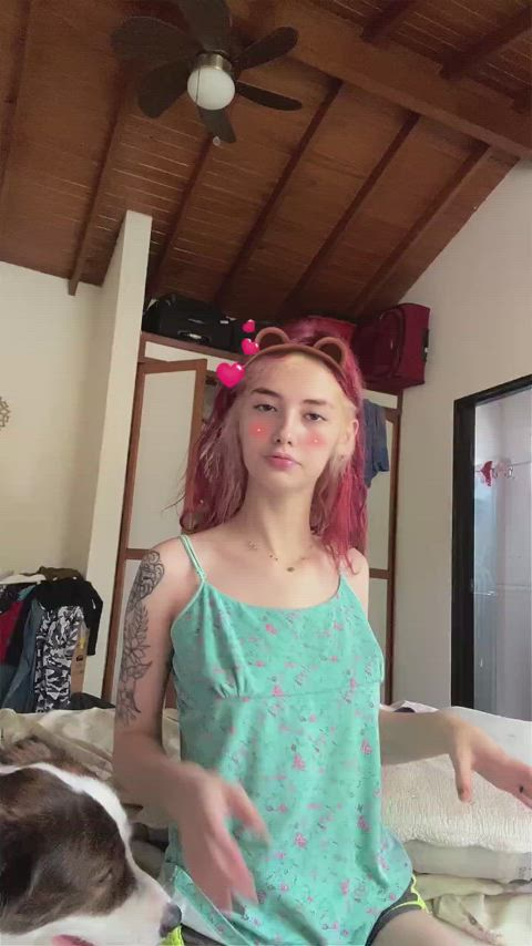 braless colombian cute downblouse nipple nipslip clip