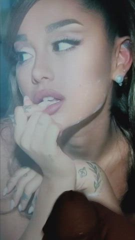 Ariana Grande Cum Tribute