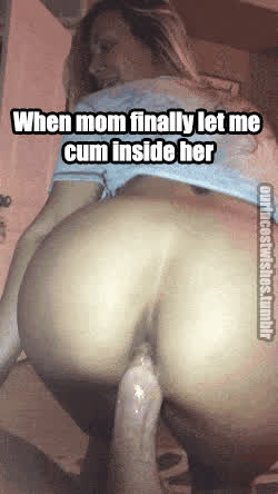 big dick bouncing caption creampie mom pov taboo tight pussy clip