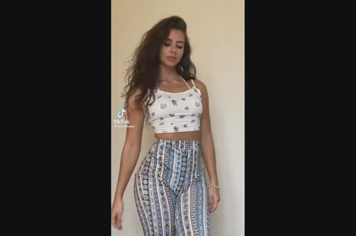 latina moaning split screen porn tiktok tik-tok clip