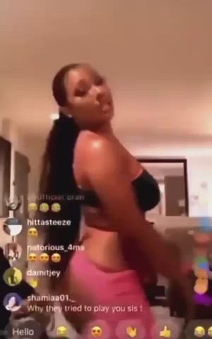 ass big ass booty ebony megan thee stallion clip