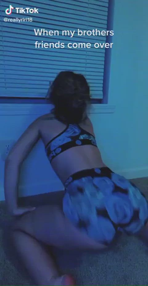 ass babe barely legal bubble butt doggystyle pawg petite twerking white girl clip