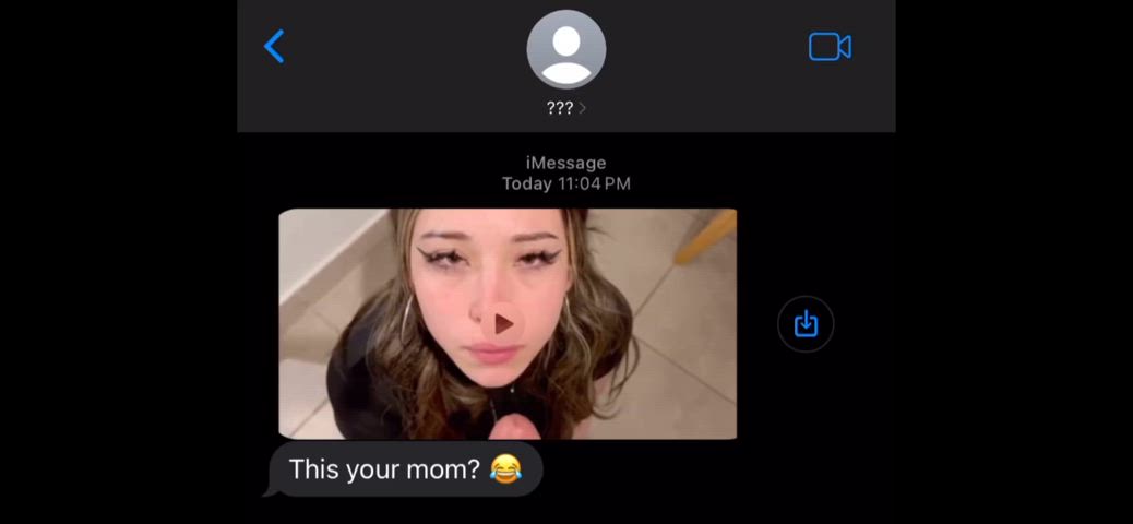 You receive a strange video of your mom…