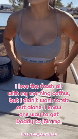 caption daughter flashing tits clip