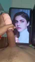 Alexandra Daddario Celebrity Sex Toy Toy Tribute clip