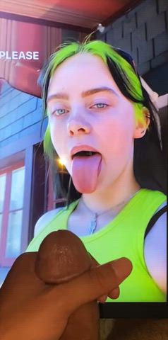 Billie Eilish Cum Tribute