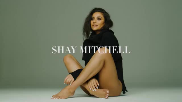 Shay Mitchell's Gritty Pretty Magazine Cover Shoot
